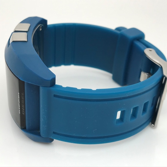 Diesel Men Watch Sport Digital Wrist Watch Blue Ru - Picture 4 of 8